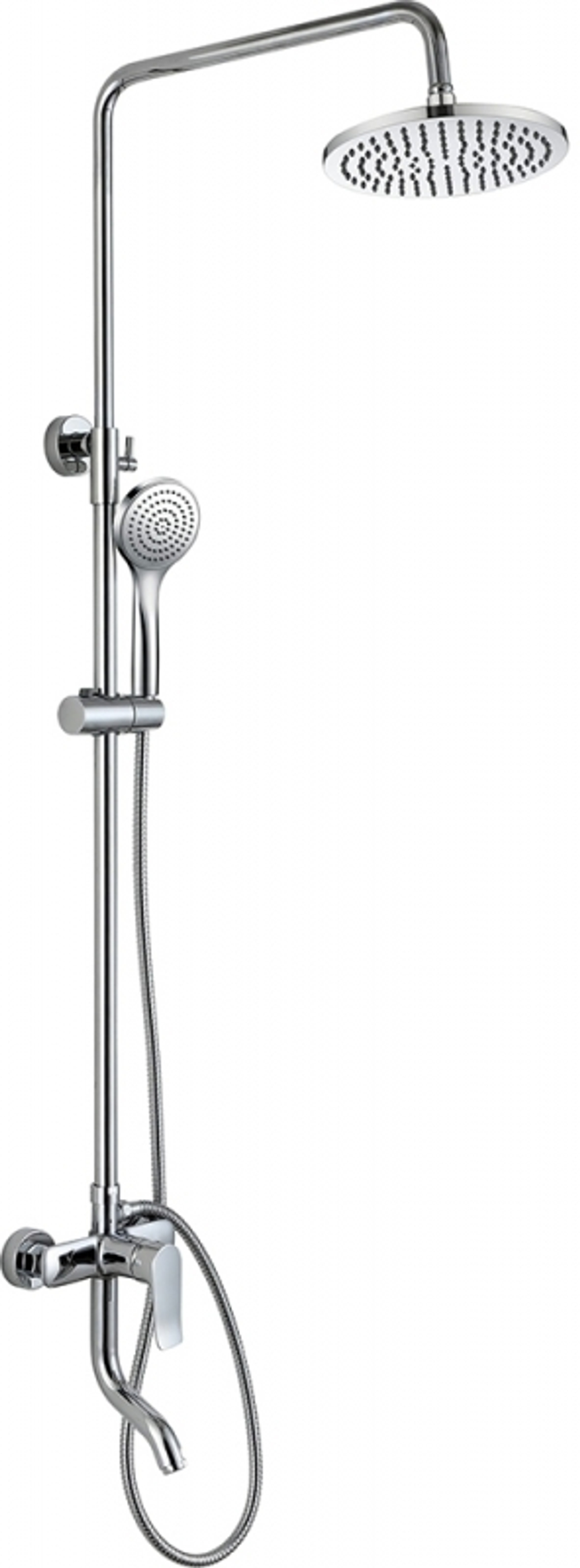 Душевая колонна со смесителем для ванны