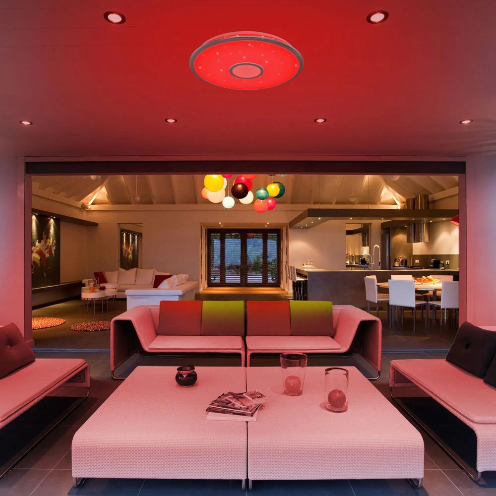 Citilux Старлайт CL70382RGB LED Люстра с пультом Золото