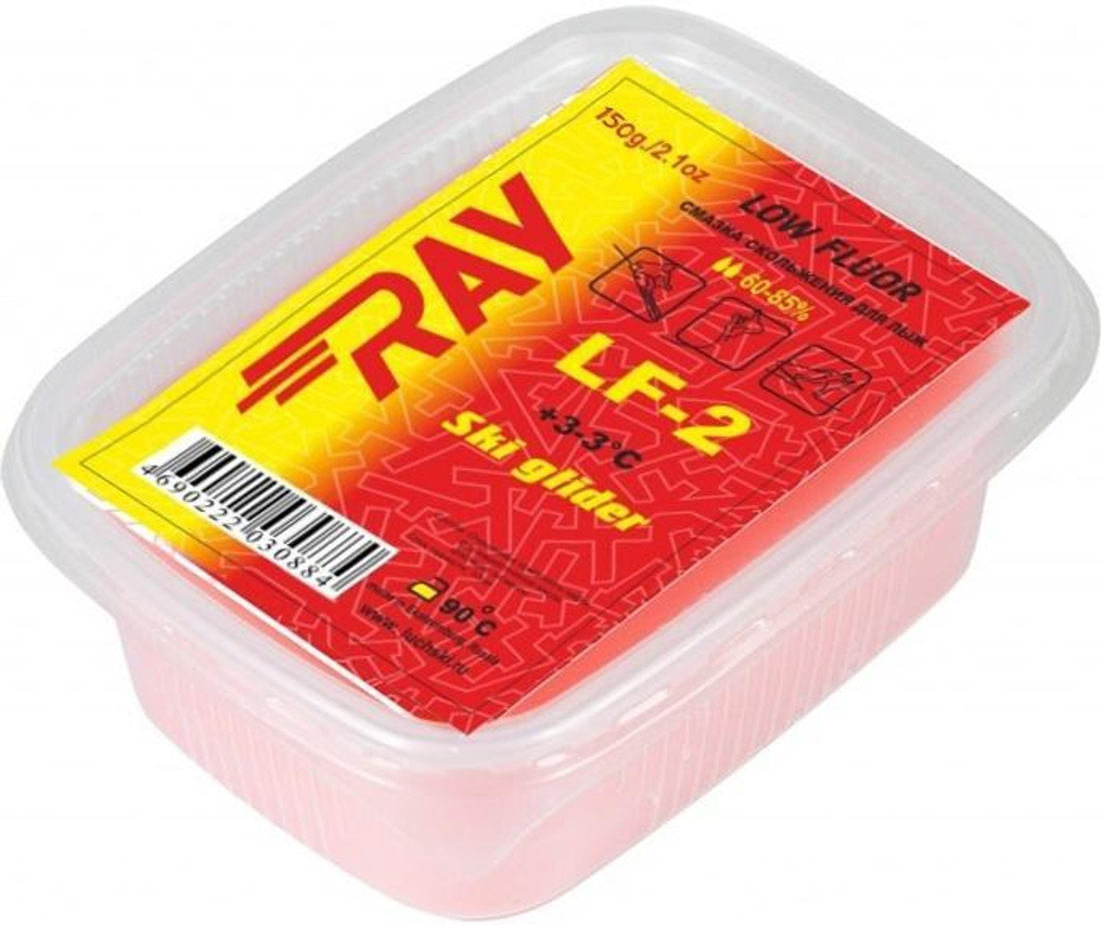 Парафин RAY Low Fluor (+3-3 C) 150 гр арт. LF2-150