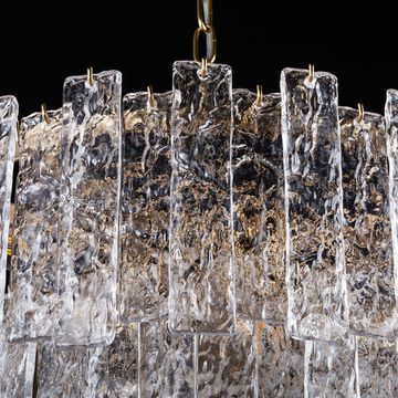 Люстра подвесная 6005/17 LM-9 латунь Felis Divinare