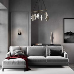 Подвесная люстра Eurosvet  301054 LED латунь