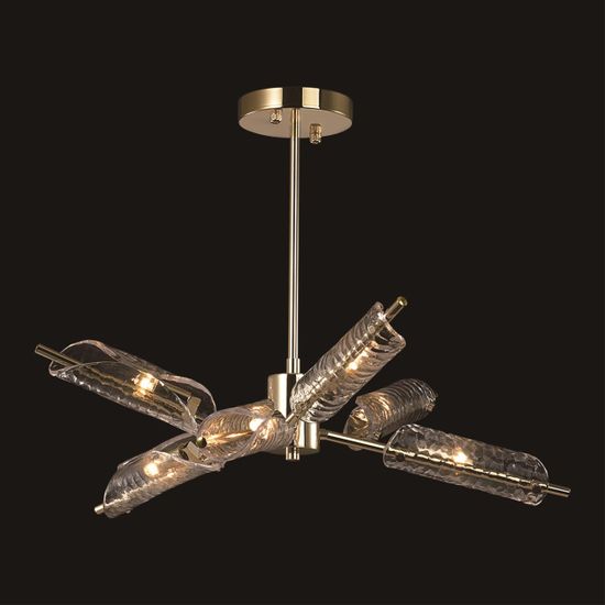 6537/6C MODERNI LN23 112 золотой Люстра потолочная G9 6*25W 220V GEORGIA