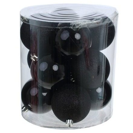 GAEM Набор из 12шт Украшение новогоднее "Шар", D 8 см, L19 W19 H21,5 см