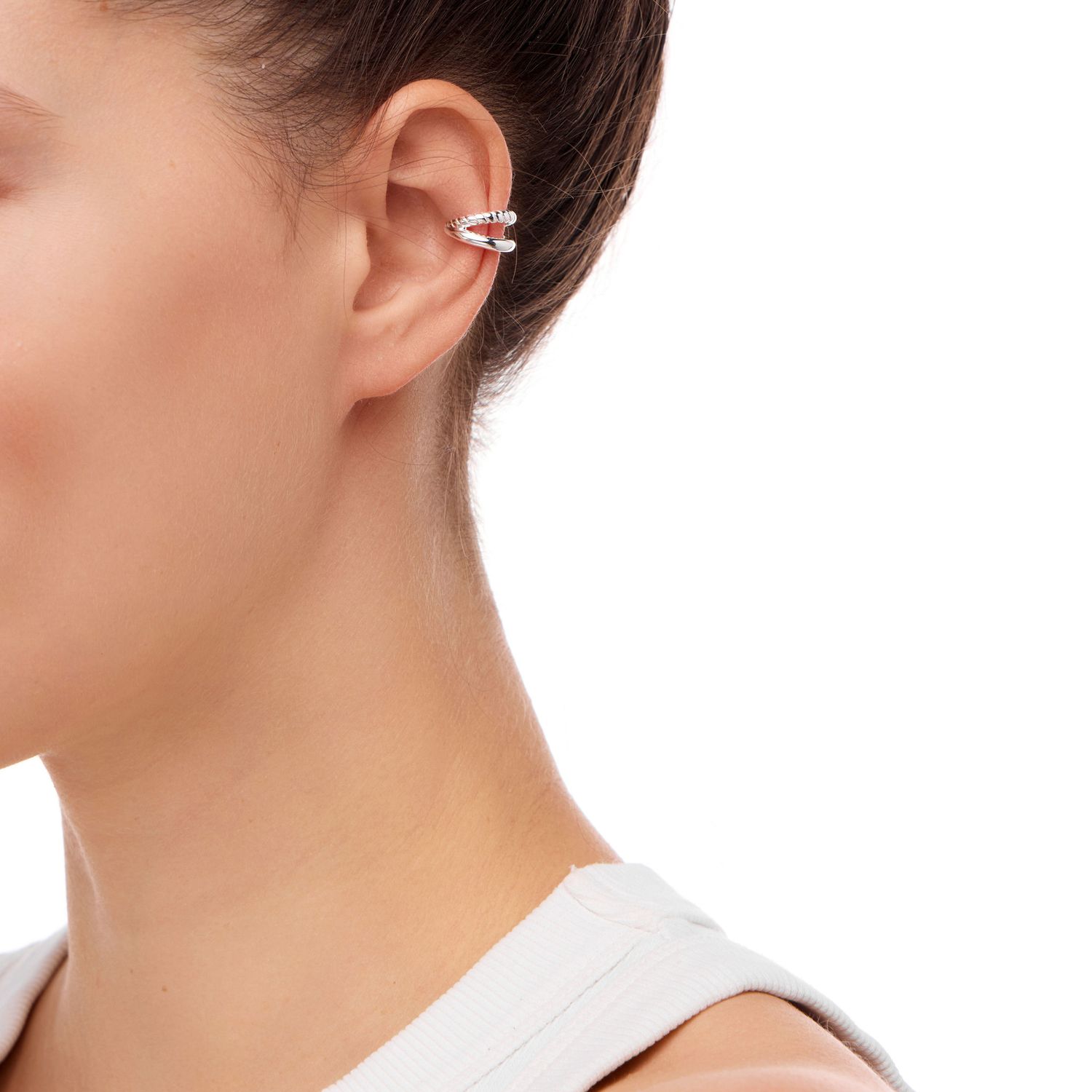 Кафф Double Harness Cuff - Silver