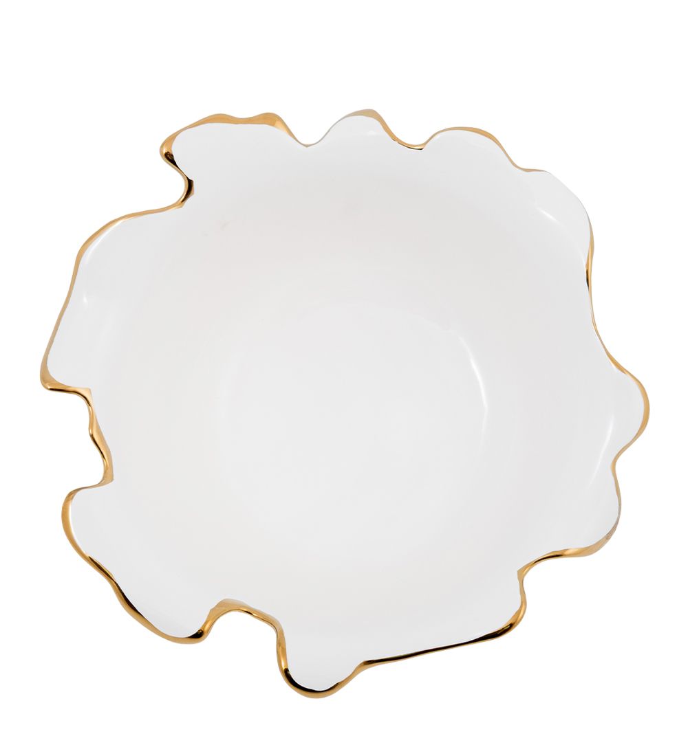 OS-191/2 Декоративная ваза Коллекция «Листья»