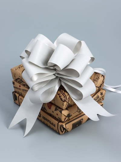 Бант - шар №4.5, серебро