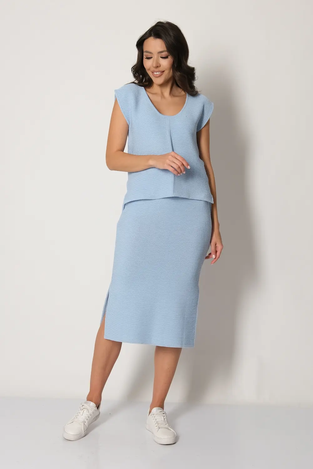 Джемпер И 026/голубой