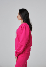 Свитшот 2-нитка SHANYRAQ RASPBERRY PINK