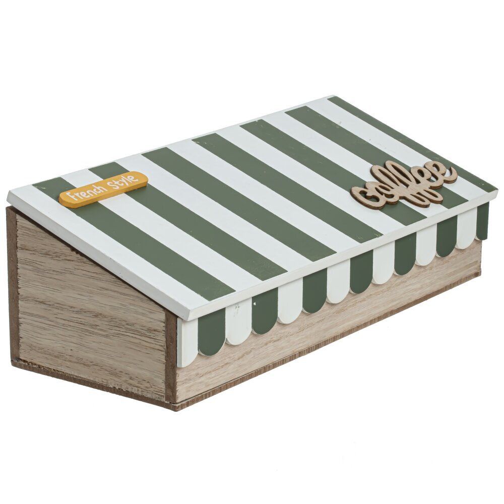 GAEM Шкатулка для чайных пакетиков, L24 W10,5 H8 см