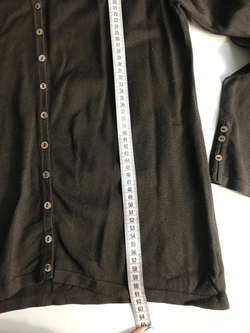 Кардиган Bianca в классическом стиле, маркировка 38, визуально 44 размер