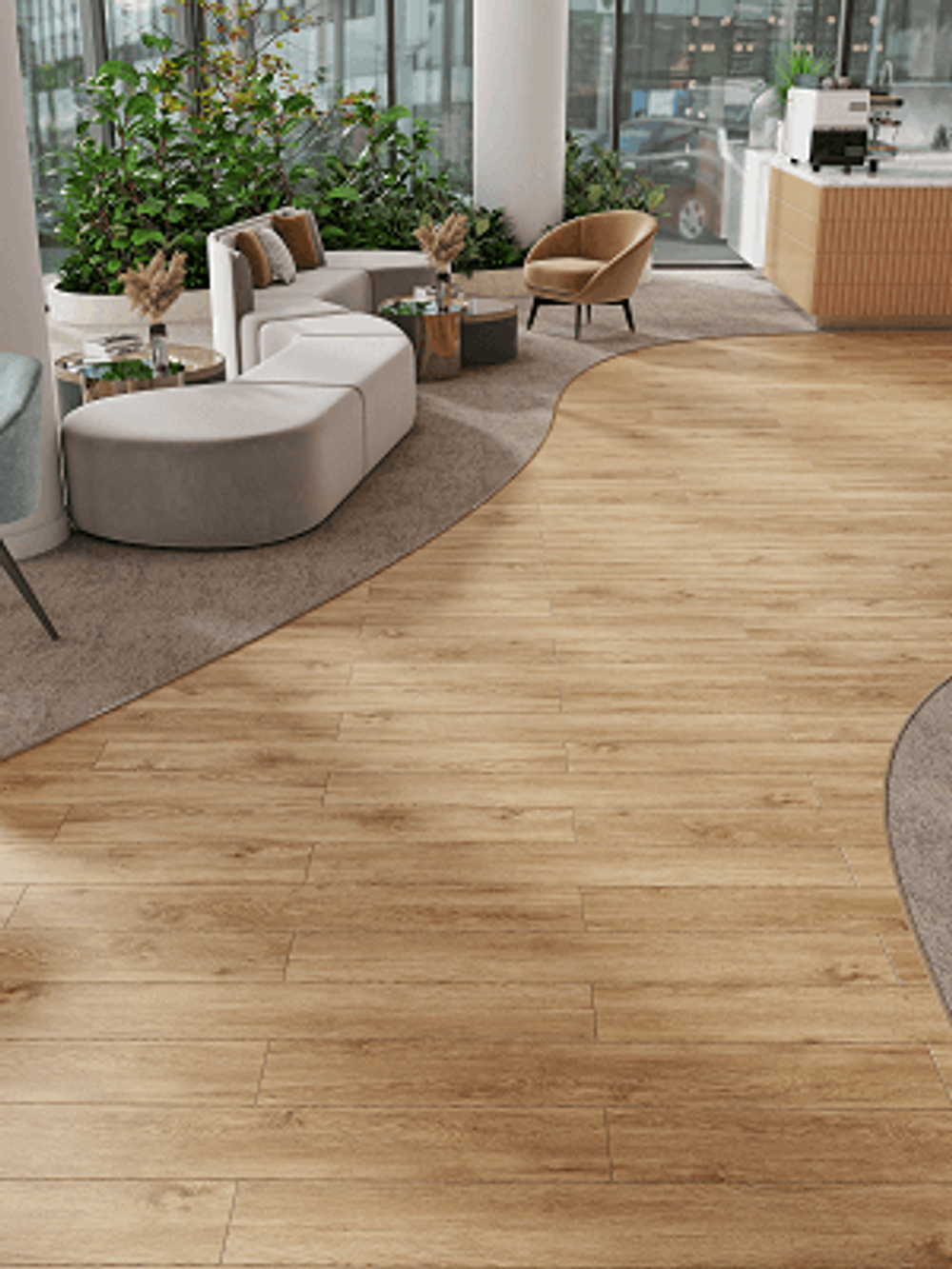 LVT плитка Макадамия ECO 23-5