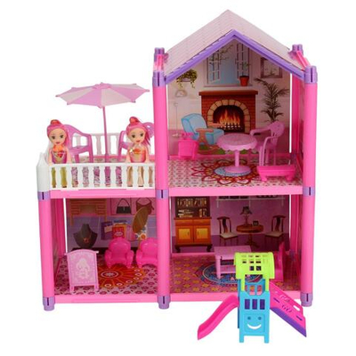 Дом для куклы с мебелью, коробка DSJ588-1