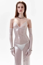Туника пляжная MIST white