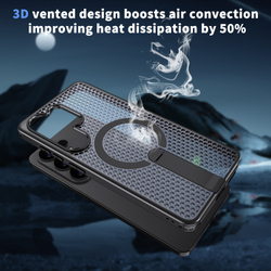 Прозрачный чехол Mesh Pro Magnetic Case для Samsung Galaxy S26 Ultra