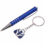 Набор подарочный «Цветочек» (ручка и брелок), микс цветов