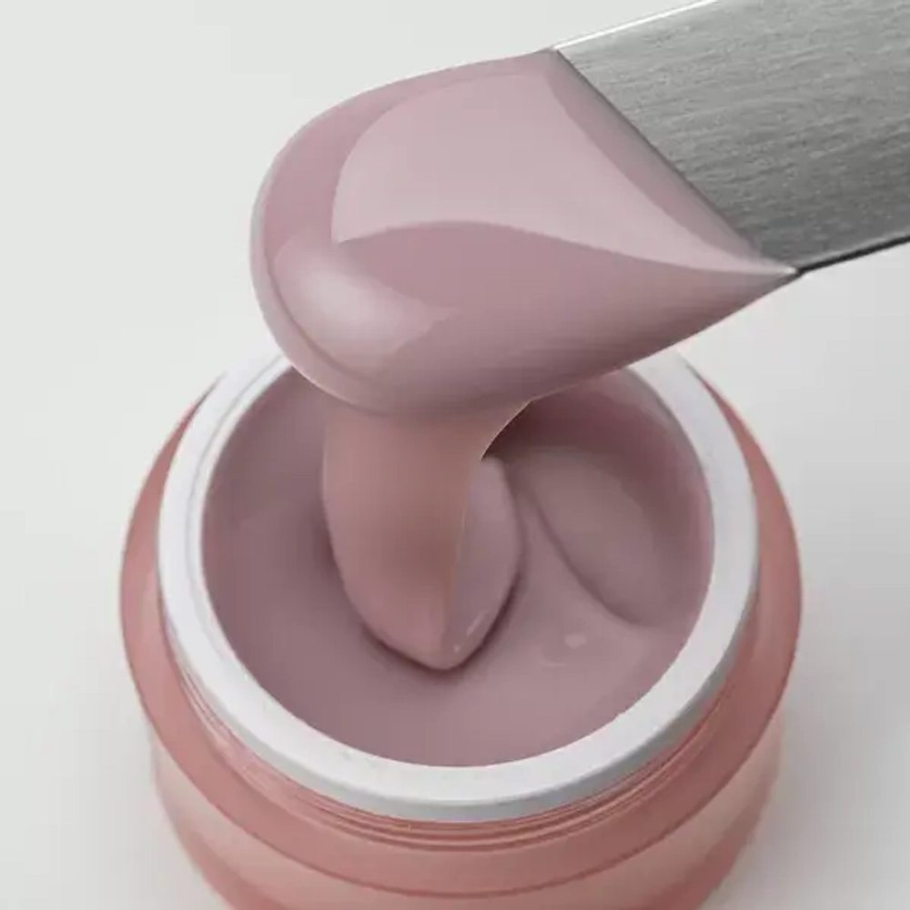 Runail Expert Гель моделирующий UV BUILDER GEL №124 пыльно-розовый, 50г банка