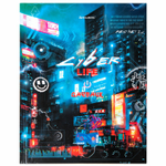 Дневник 5-11 класс 48 л. твердый BRAUBERG глянцевая ламинация с подсказом "Cyberpunk" (6 штук в упаковке)