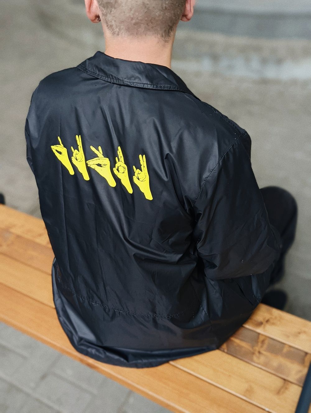 Ветровка Юнион Sign (черный)