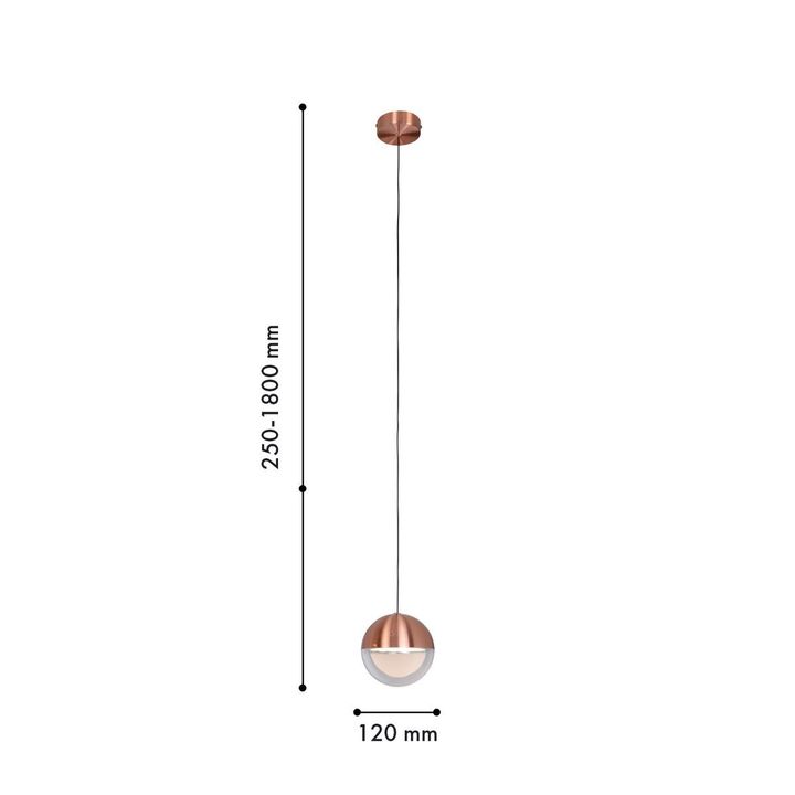 Подвесной светодиодный светильник Favourite Luna 4371-1P