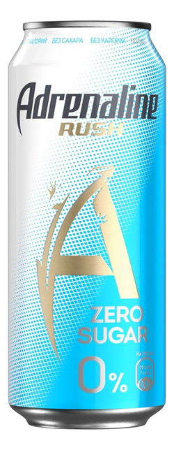 Энергетический напиток Adrenaline Rush Zero Sugar, 449мл