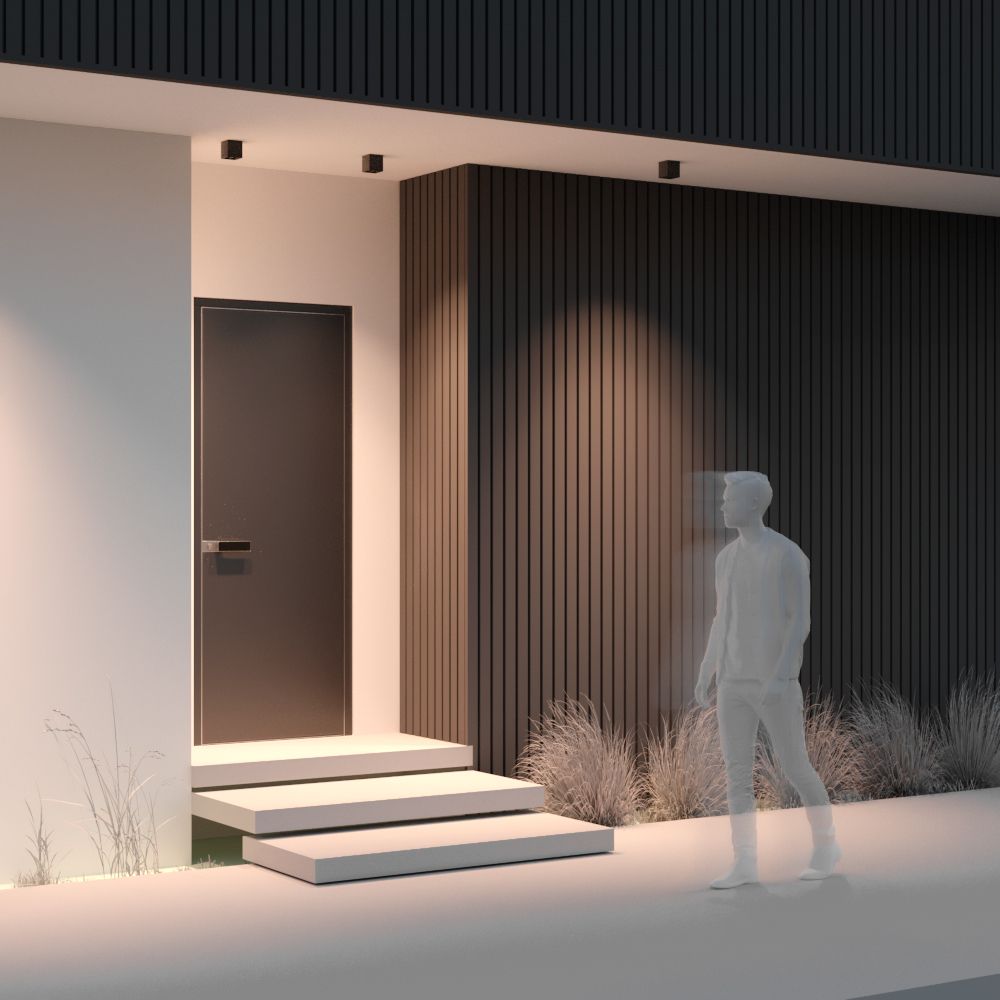 Уличный архитектурный светодиодный светильник Maytoni Ares O309CL-L8GF3K