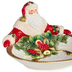 БЛЮДО LEFARD "ДЕД МОРОЗ" ГЛУБОКОЕ 22*21*12 СМ