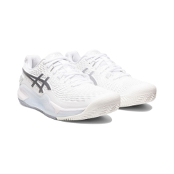 Женские теннисные кроссовки ASICS Gel-Resolution 9 Clay Court Shoe Women - White, Silver