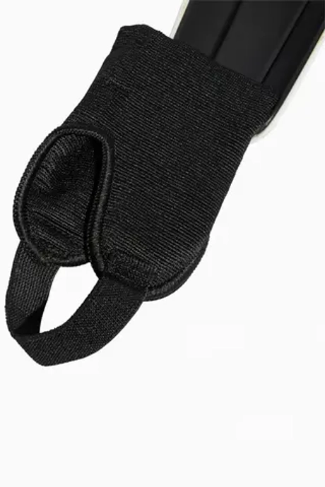 Футбольные щитки adidas Messi Match Junior - серебряный