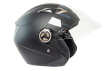 Шлем мото открытый HIZER 226 (L) matte-black,арт 14753