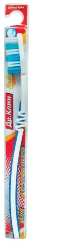 DR.СLEAN Зубная щётка L38 MEDIUM (средняя жёсткость)