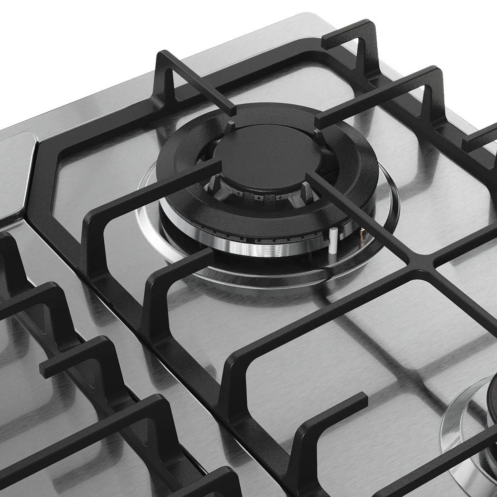 Встраиваемая газовая варочная панель Monsher MSG 63 Acier