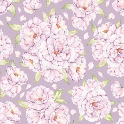 Wild Roses on purple - Розы на сиреневом