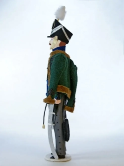 Кукла коллекционная Гусар российско-германского легиона
