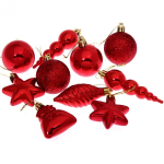 Набор украшений «Карнавал» (21 предмет), красный