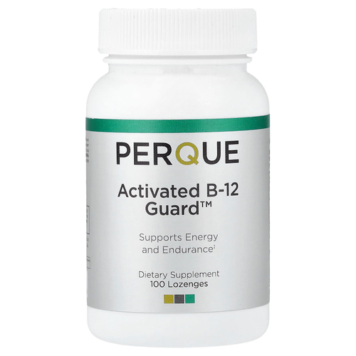 PERQUE, Activated B-12 Guard™, 100 пастилок