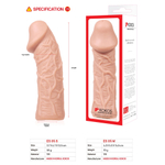Насадка-рукав Extreme Sleeve телесная увеличивающая KOKOS ES-05-S