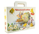 Коробка для школьного набора "Успехов в учебе" без наполнения 320х230х75 мм (Полиграф)