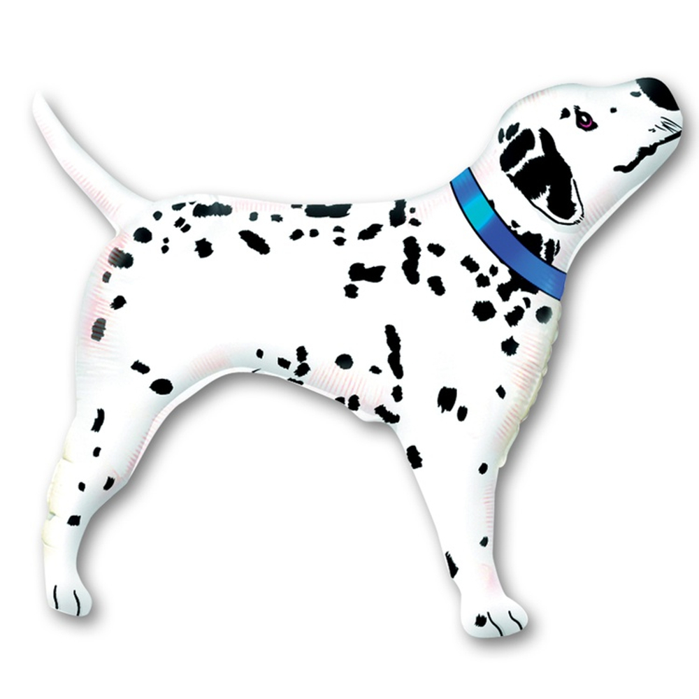 Шар Фольгированный Далматин настоящий (Белый)