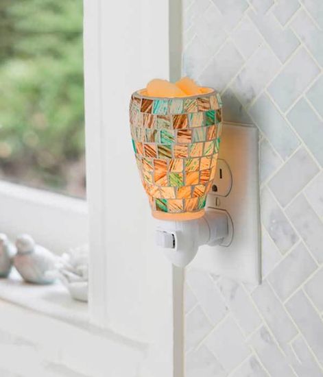 Аромасветильник розеточный Морское стекло, Candle Warmers