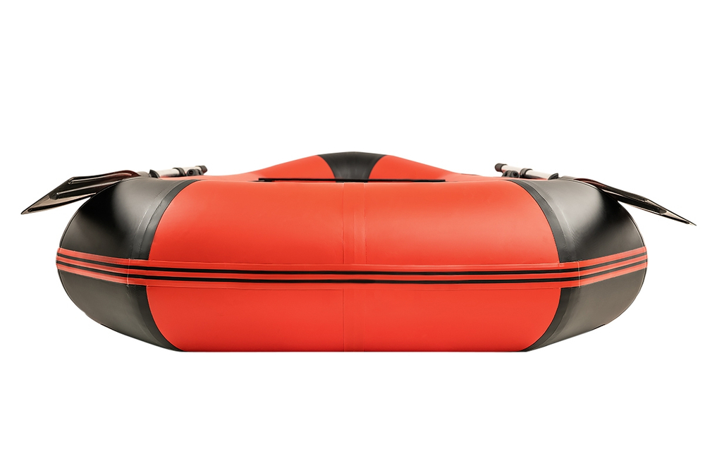 Броня-260 красный-черный (лодка ПВХ с усилением)