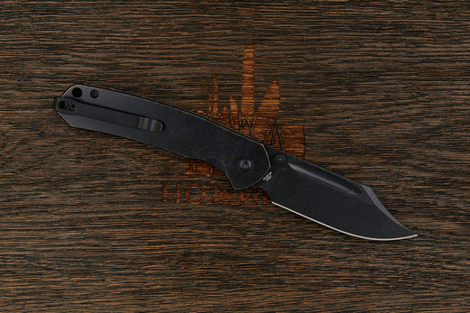 Нож складной CJRB Pyrite Bowie, клинок 80мм, сталь AR-RPM9, рукоять сталь