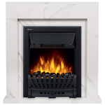 Портал Firelight Simple Classic белый мрамор