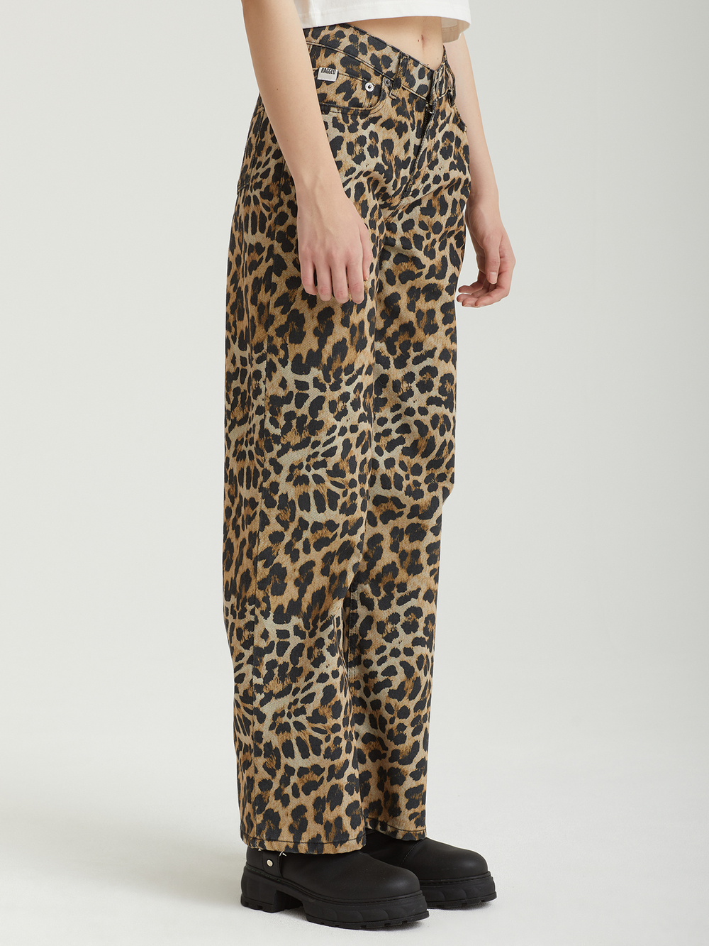 Женские Джинсы Release Leopard Wash