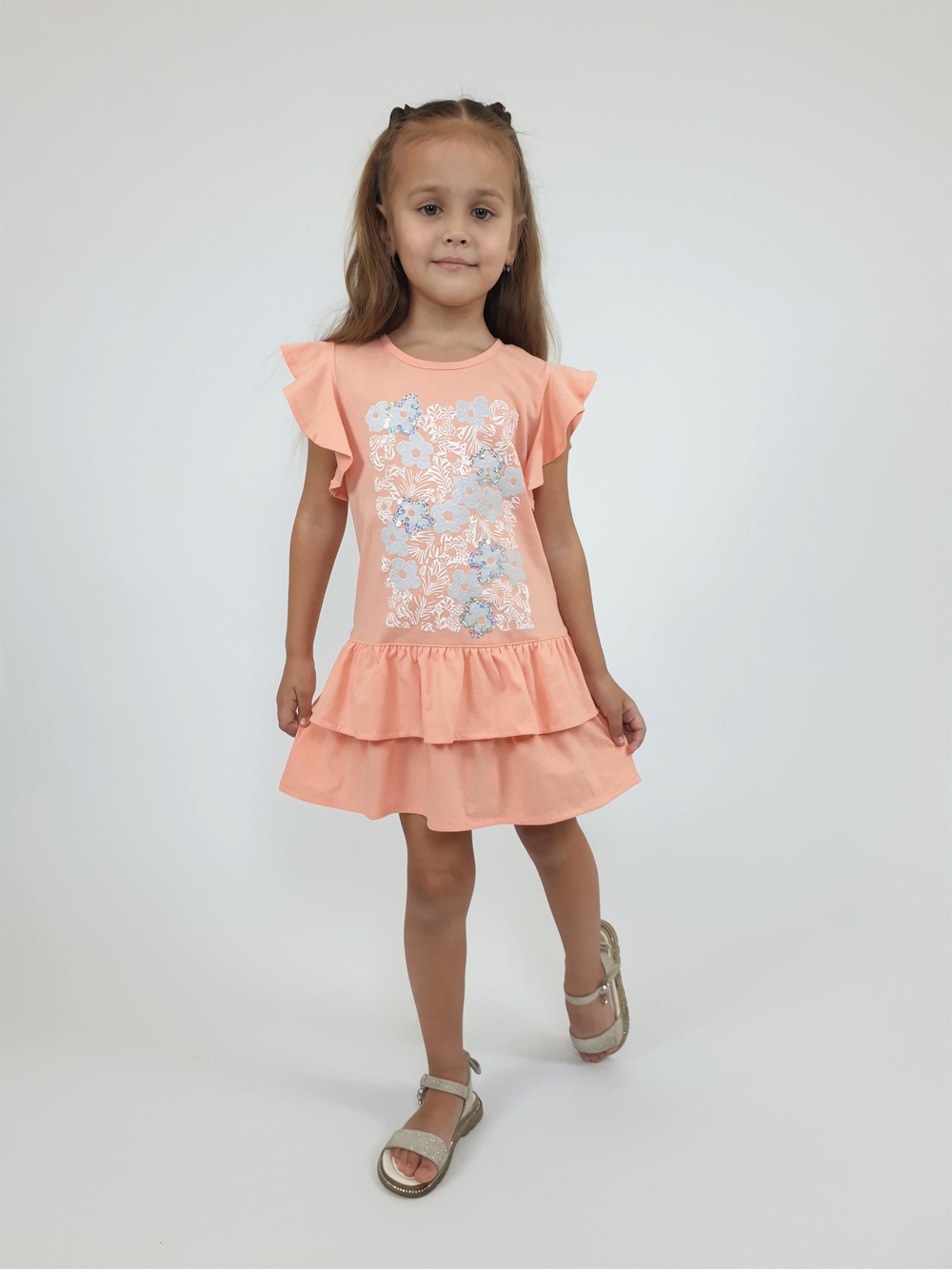 11-208-6 платье для девочки Luneva