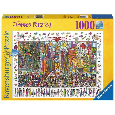 Ravensburger - Пазл James Rizzi Time Square 1000 деталей 190690