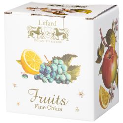 КРУЖКА LEFARD "ФРУКТЫ" 350 МЛ (КОР=48ШТ.)