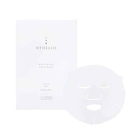 Лечебная тканевая маска против пигментации и морщин NANOA Othello Whitening Face Mask