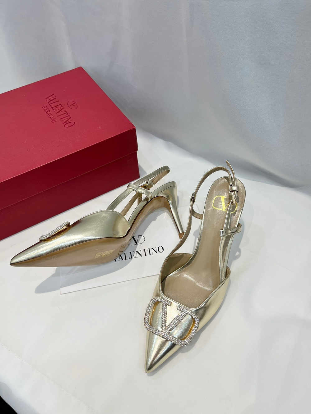 Valentino Vlogo Slingback Pump 8 cm