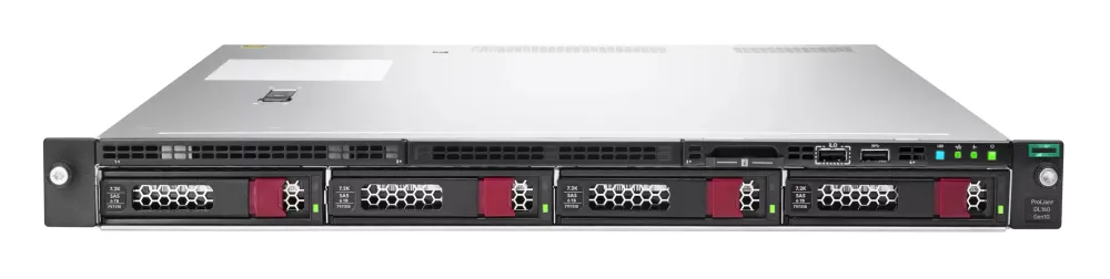 Сервер HPE DL160 Gen10 P35514-B21 (1xXeon3206R(8C-1.9G)/ 1x16GB 1R/ 4 LFF LP/ S100i SATA RAID/ 2x1GbE/ 1x500Wp/3yw)