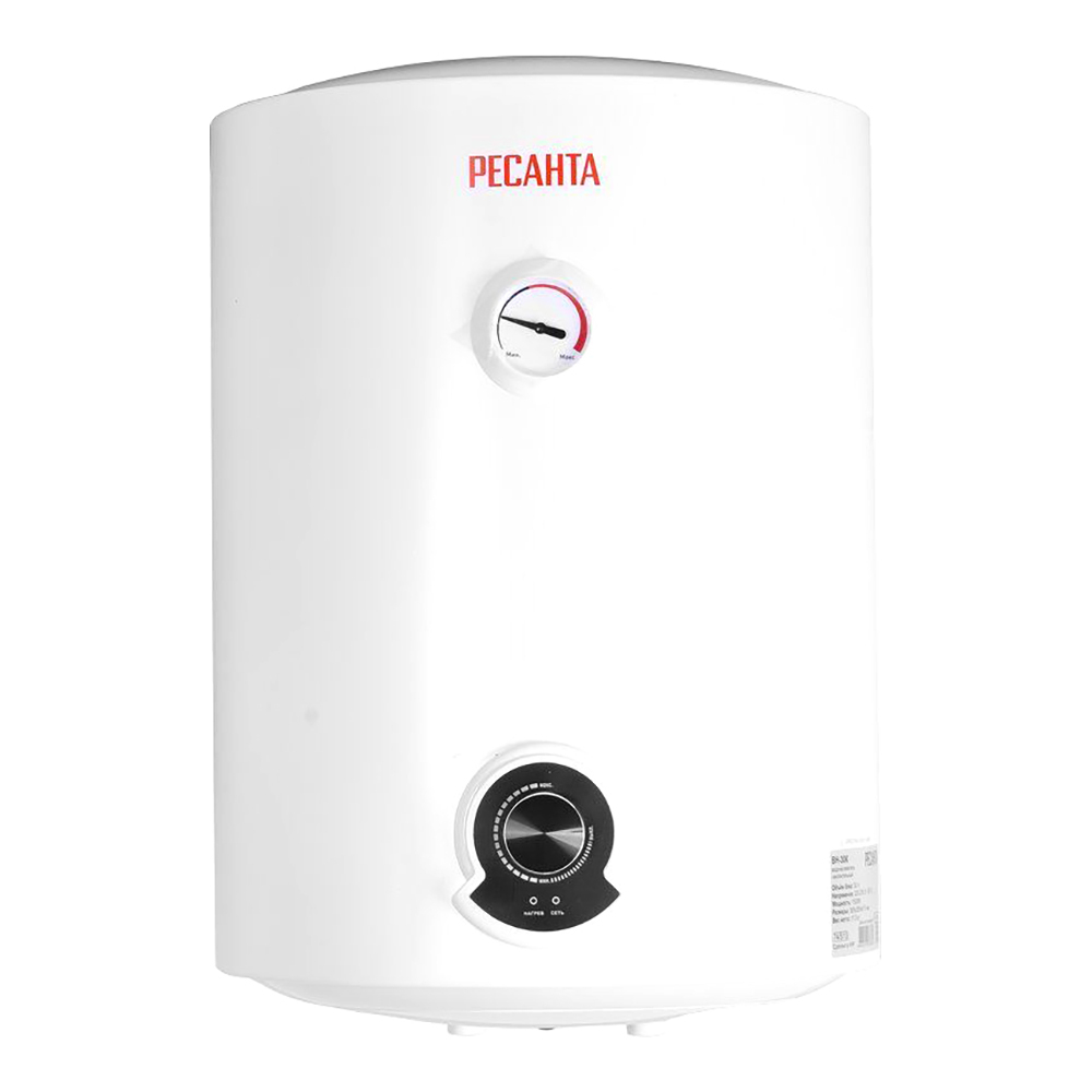 Водонагреватель электрический накопительный Ресанта ВН-30К